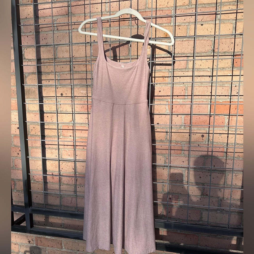 Beyond Yoga At the Ready Dress. XS, heather oatmeal.